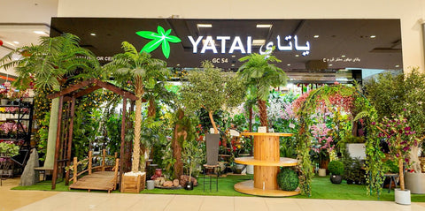 YATAI: Specialized in Creating Lush Garden Displays with Artificial Plants