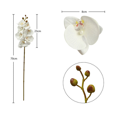 Faux orchids