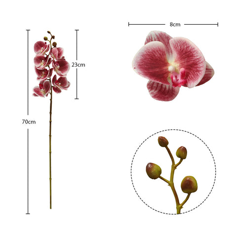 Artificial Real Touch Mini Orchids Flowers