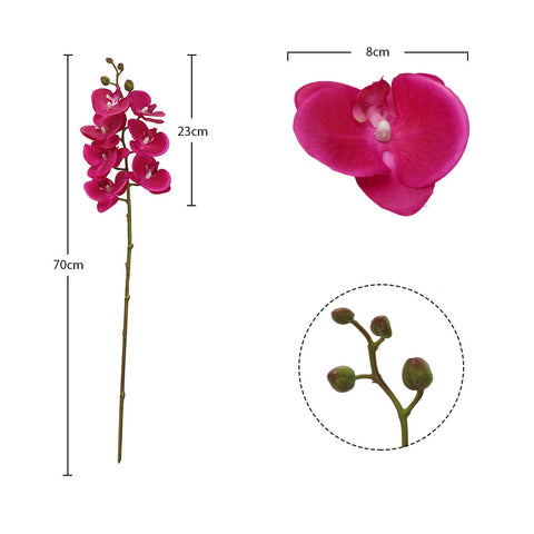 Artificial Real Touch Mini Orchids Flowers