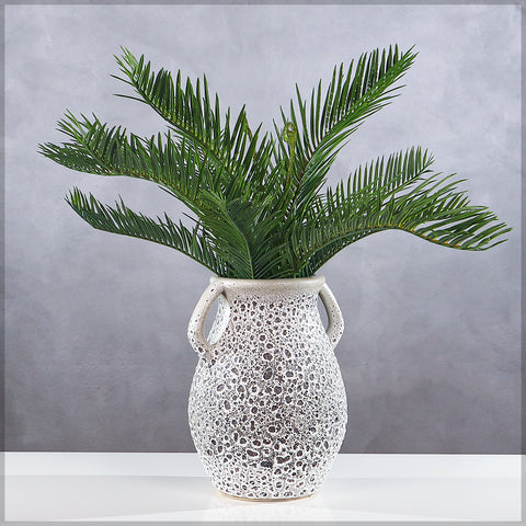 Faux greenery for vases