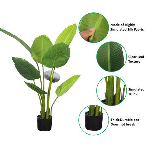 Artificial Banana Plant 115cm High