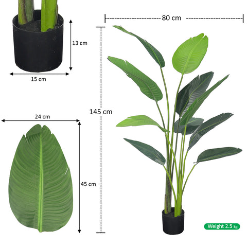 Artificial Banana Plant 150cm High