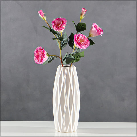 Artificial Eustoma Grandiflorum Single Stem Flower(without vase)