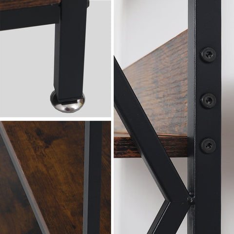 wooden shelf
