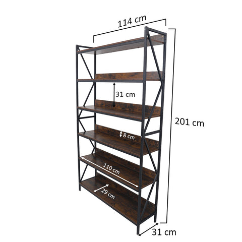 metal frame shelf