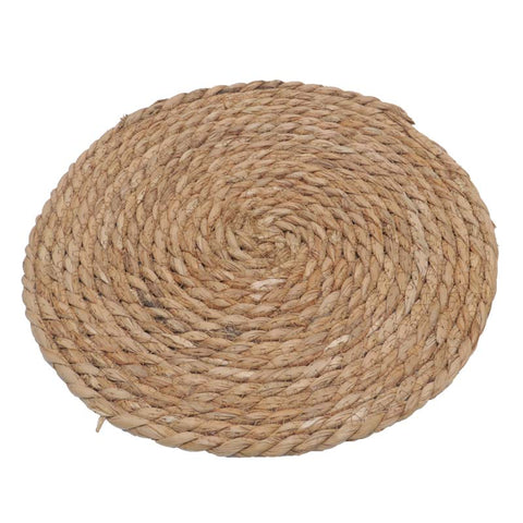 Natural Handwoven Round Jute Rug