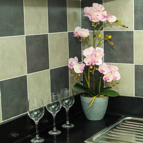 Faux flowers for decoration