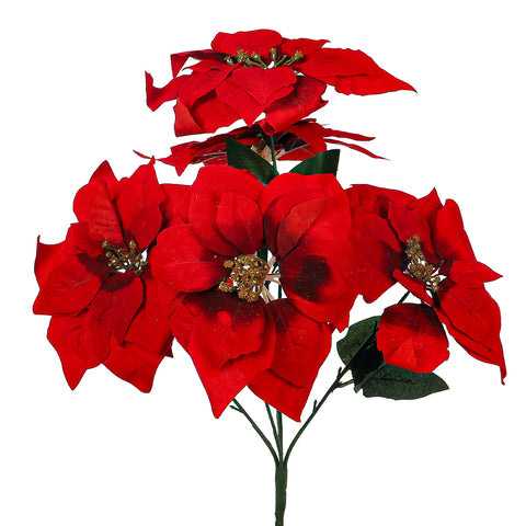 5Heads Red Christmas Flower