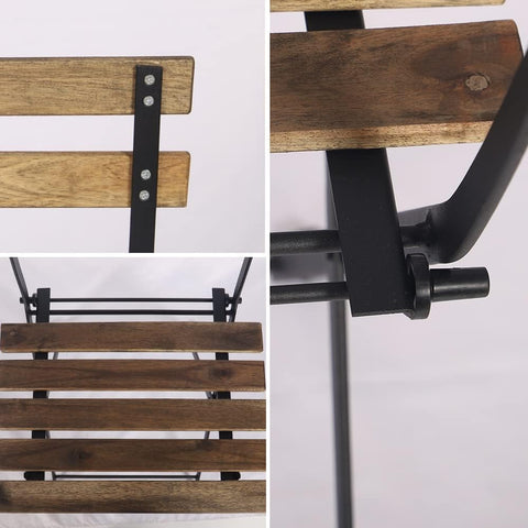 Create an elegant and functional dining space with the Table & Chair Bistro 5 Pcs Set.