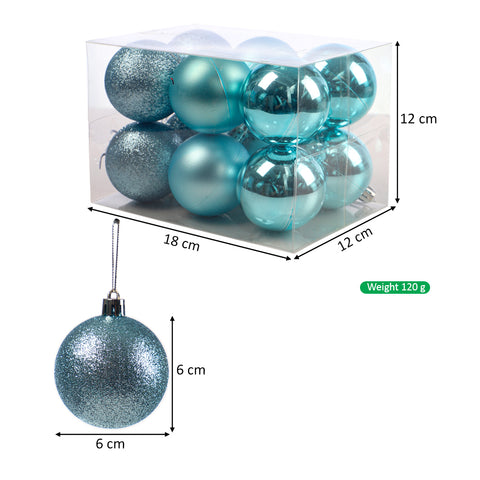6cm Decorative Christmas Balls