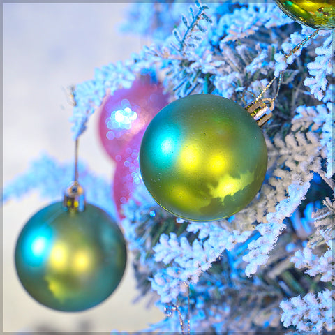 6cm Decorative Christmas Balls