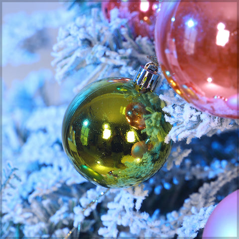 6cm Decorative Christmas Balls