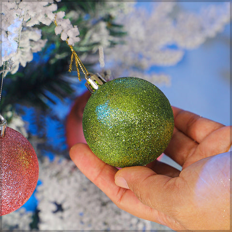 6cm Decorative Christmas Balls