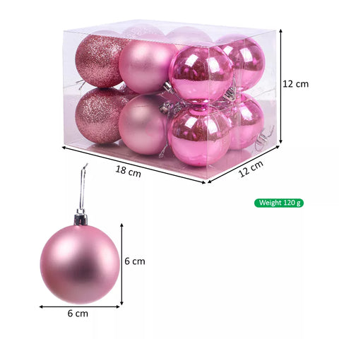 6cm Decorative Christmas Balls