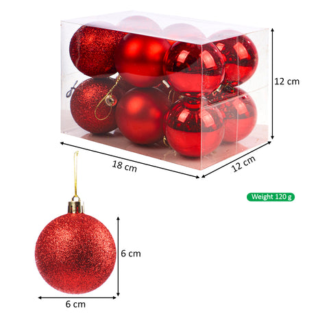 6cm Decorative Christmas Balls