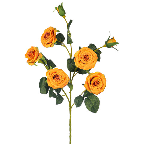 Artificial Long Single Stem Rose Flower (without vase)