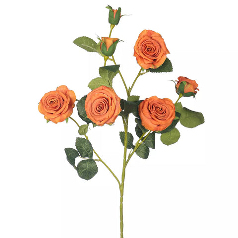 Artificial Long Single Stem Rose Flower (without vase)