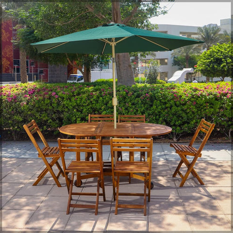 Movable bistro table and chairs