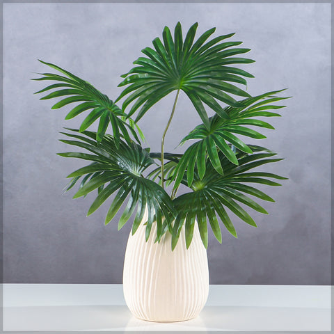 Faux Tropical Leaves