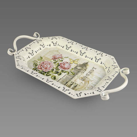 centerpiece serving tray