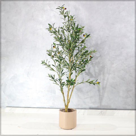 Realistic olive plant