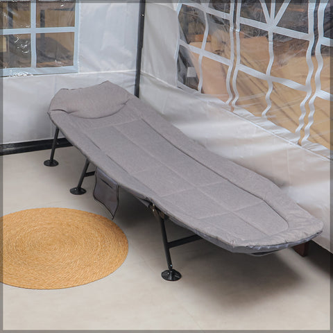 lightweight adjustable folding bed for camping and home