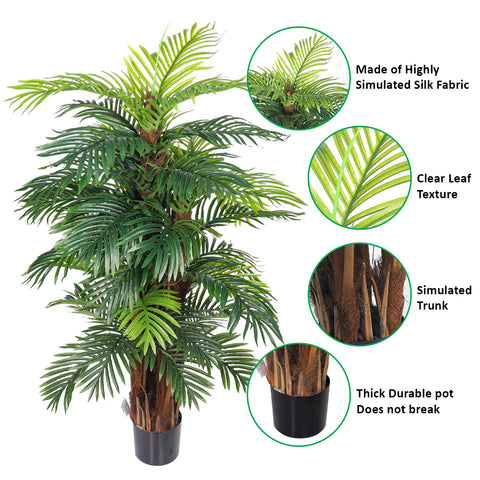 decorative potted palm