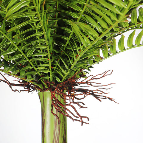 artificial hanging fern