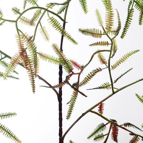 Artificial Forked Fern Single Stem(without vase)
