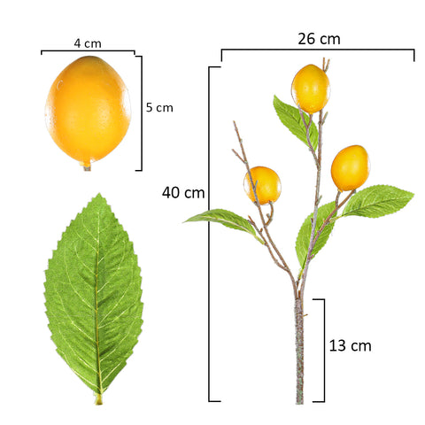 Fake fruit branch