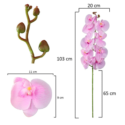 Realistic Artificial Orchid Flower