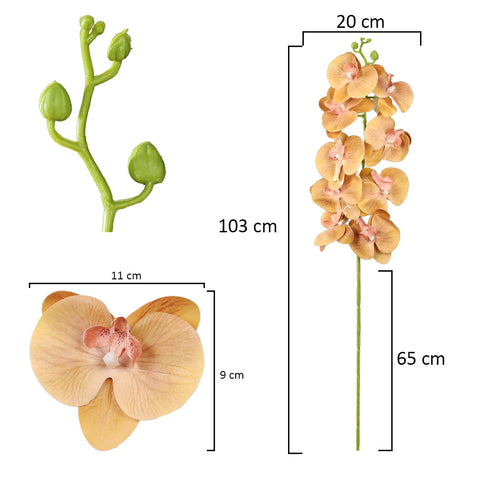 Realistic Artificial Orchid Flower