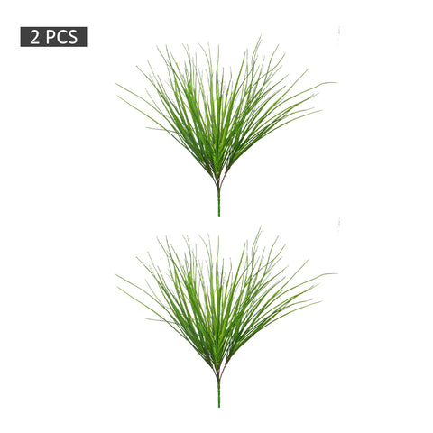 Faux onion grass bush for office styling