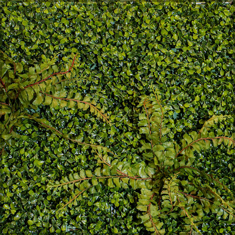 Fake hedge plants