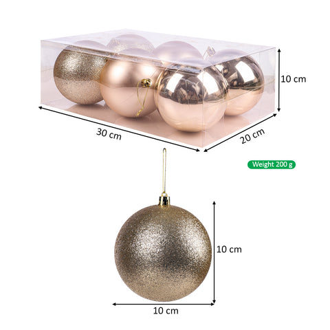 10cm Decorative Christmas Balls
