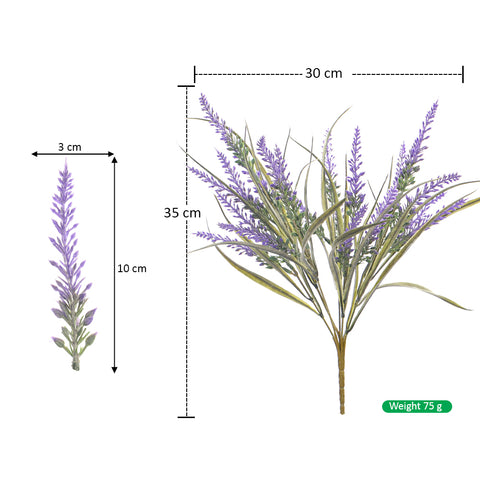 Artificial Lavender Flower Bunch