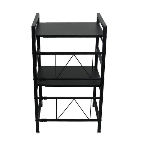 Expandable microwave shelf