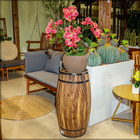 Decorative Wooden Barrel(only barrel)