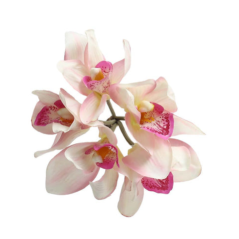 Faux orchid stems for decor