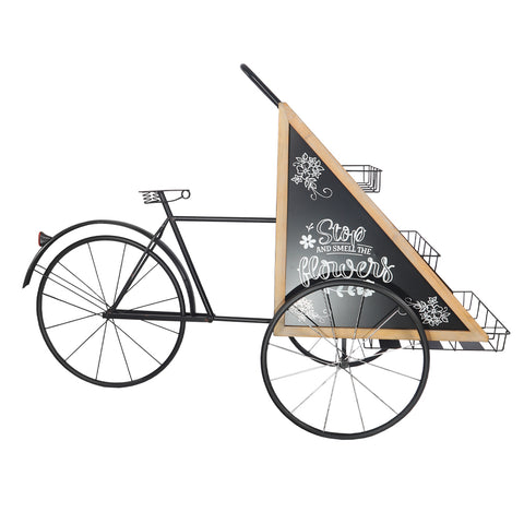 Bicycle plant stand outdoor