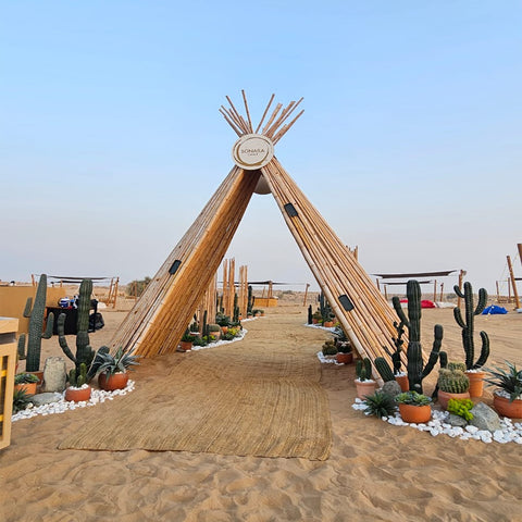 Desert Oasis Gateway to Tranquility for display purposes only (non-sale)