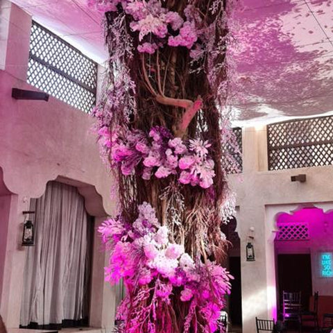 حدث إطلاق المنتج زهرة الديكور