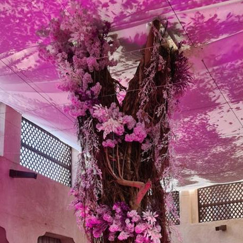 حدث إطلاق المنتج زهرة الديكور