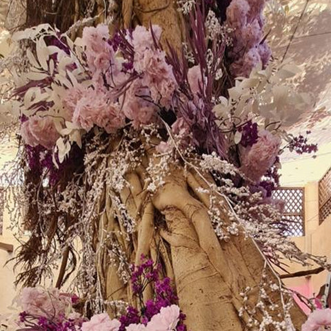 حدث إطلاق المنتج زهرة الديكور