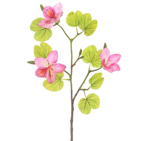 Artificial Bauhinia Flower Single Branch(without vase)