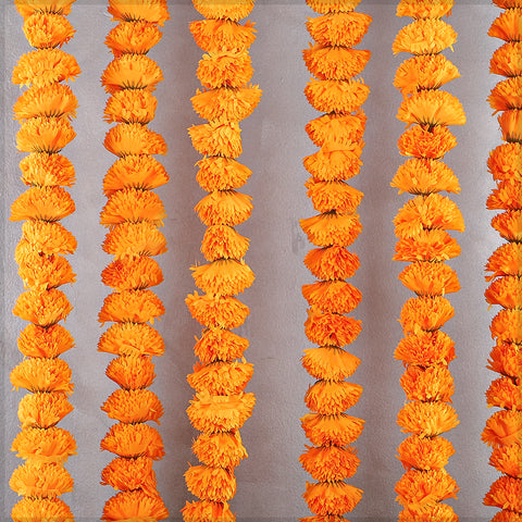 Artificial Marigold Flower Garland
