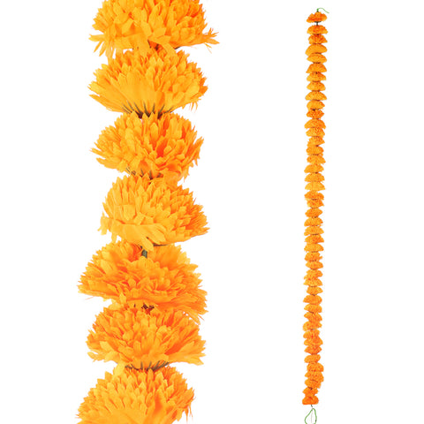 Artificial Marigold Flower Garland