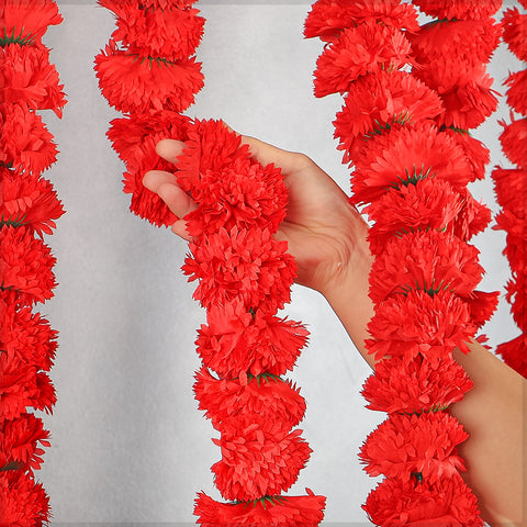 Artificial Marigold Flower Garland