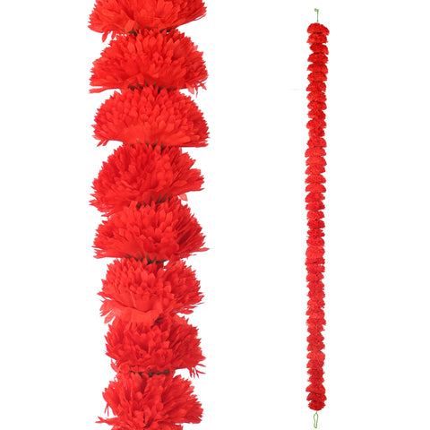 Artificial Marigold Flower Garland